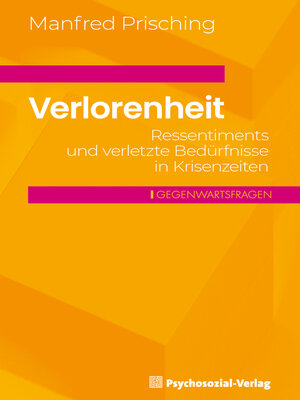 cover image of Verlorenheit